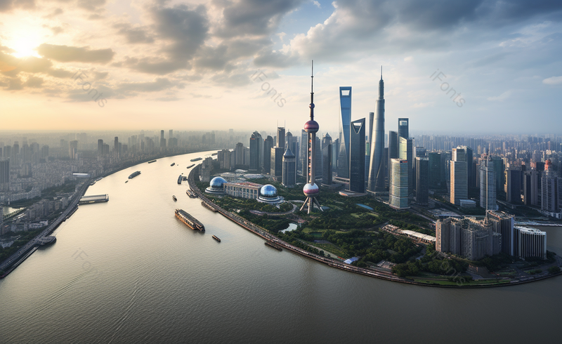 北外滩黄浦江晚霞现代化都市旅游实拍摄影图,高清,摄影图,摄影图片,图片大全,摄影图免费下载
